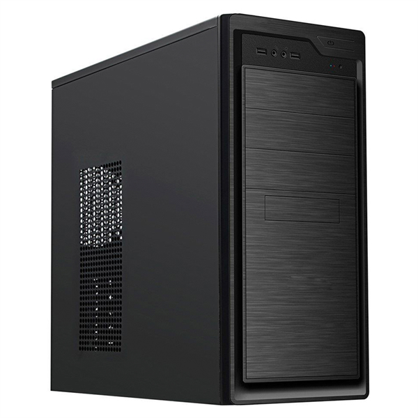 MidiTower Powerman BA831 Black ______ 2*USB3.0+A(HD) Mid-ATX (без блока питания)