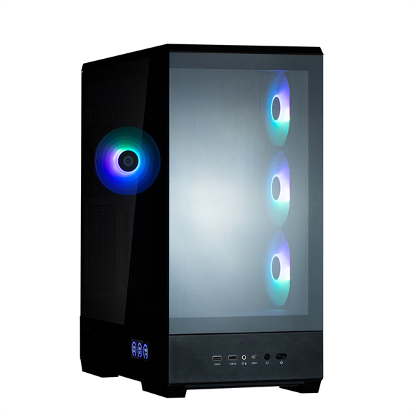 ZALMAN P50 DS, ATX, BLACK, WINDOW, 2x3.5", 3x2.5", 1xUSB TYPE-C, 2xUSB3.0, SIDE 3x120mm ARGB, REAR 1x120mm ARGB