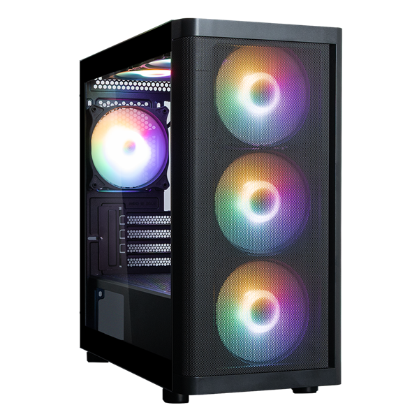 ZALMAN M4 SE, MATX, BLACK, WINDOW, 1xCombo (3.5'' or 2.5''), 1x3.5", 2x2.5", 2xUSB2.0,1xUSB3.0, FRONT 3x120mm FRGB, TOP 2x120mm FRGB, REAR 1x120mm FRGB