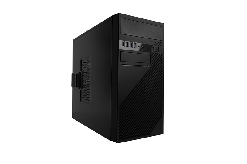 Mini Tower InWin EFS712 Black ______ U3*2+U2*2+A(HD) + front fan holder + Screwless mATX (без блока питания)