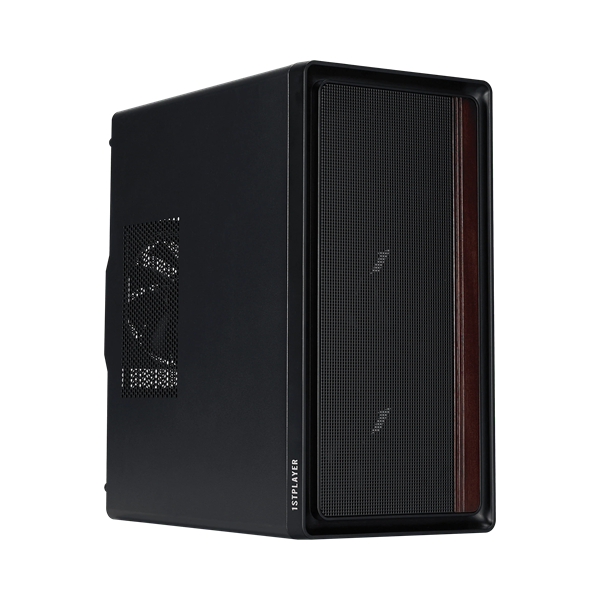1STPLAYER WD1 Black / mATX / 3x120mm fans / WD1-BK-3F