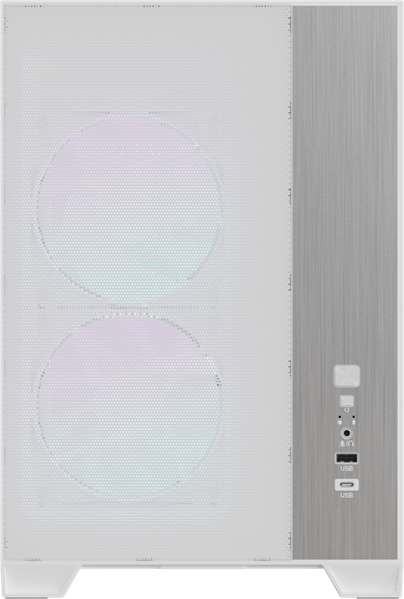 Formula V Line Air Mesh G6 Plus White AR, MATX, Type-C*1, USB3.0*1, FRONT 2x120mm ARGB, REAR 1x120mm ARGB