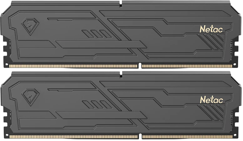 Netac Shadow III DDR5-6400 (PC5-51200) 32GB (2x16GB) C32 32-39-39-102 1.4V XMP Dual DIMM Black