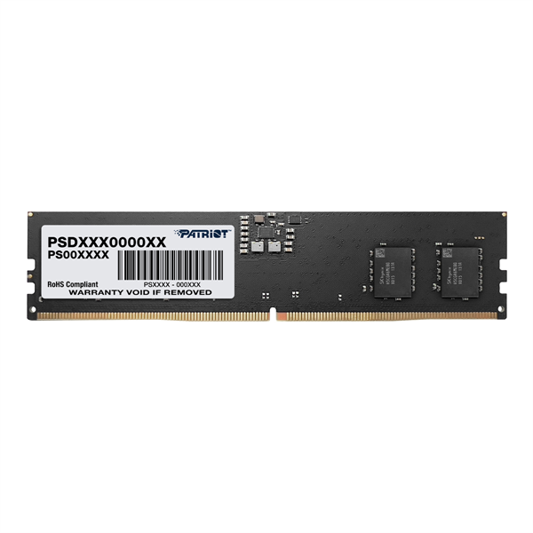 Patriot SL DDR5 DIMM 8GB 5600MHz CL46 1*8GB 46-46-46-90 1.1V (AMD/Intel except Ultra series)