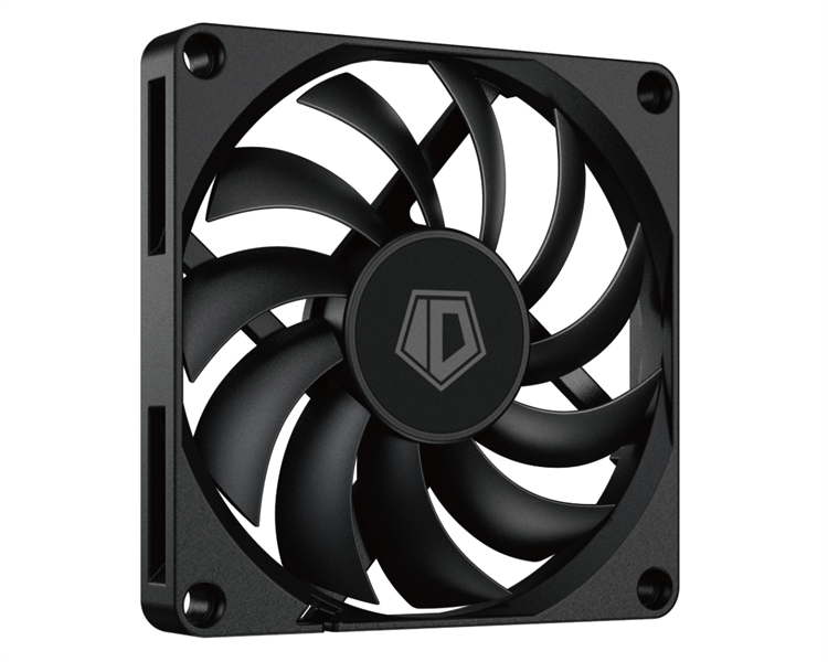 ID-COOLING NO-8010-PWM 80x80x10мм (120шт./кор, PWM, 4pin, черный, 800-3000об/мин) BOX