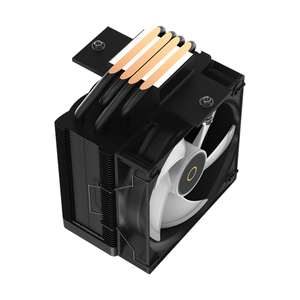 Ocypus Gamma A40 BK ARGB, 100mm ARGB FAN, Top ARGB Panel, 4 HEAT PIPES, 4-PIN PWM, 600-2400 RPM, 29DBA, HYDRO BEARING, LGA115X/1200/1700/18XX, AM4/AM5