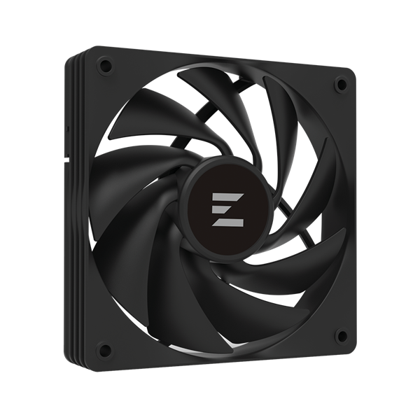 ZALMAN ZM-XF120 BLACK, 120x120x25mm, 4-PIN PWM, 600-2000 RPM, 32,9 DBA MAX, HYDRO BEARING