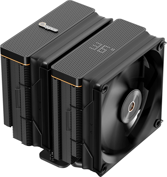 Ocypus Iota A62 BK, 2x120mm FAN, Display Panel, 6 HEAT PIPES, 4-PIN PWM, 500-2000 RPM, 29DBA, FDB, LGA115X/1200/1700/18XX, AM4/AM5