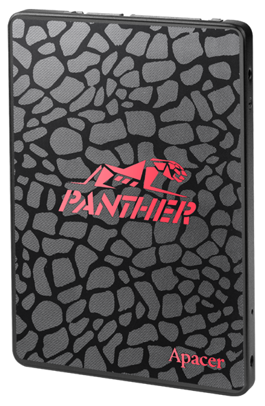 Apacer SSD PANTHER AS350 512Gb SATA 2.5" 7mm, R560/W540 Mb/s, 3D TLC, IOPS 87K/80K, MTBF 1,5M, 320TBW, Retail, 3 years (AP512GAS350-1)