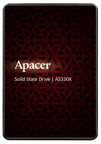 Apacer SSD PANTHER AS350X 256Gb SATA 2.5" 7mm, R560/W540 Mb/s, 3D NAND, IOPS 81K/74K, MTBF 1,5M, 180TBW, Retail, 3 years (AP256GAS350XR-1)