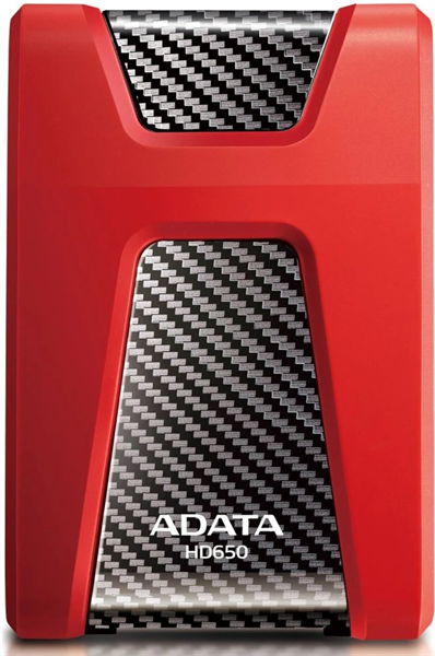 External HDD ADATA 1TB USB 3.2 Gen 1 (USB 5Gbps) COLOR BOX red