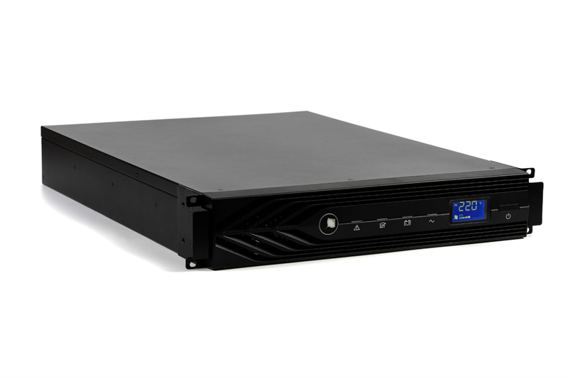 (494) SKAT-UPS 10000-RACK-ON ИБП 220В 9кВт, 20 АКБ внешние On-Line синусоида ток заряда 10А