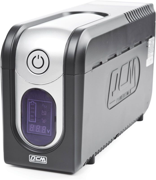 Powercom Back-UPS IMPERIAL, Line-Interactive, 525VA/315W, Tower, 5*IEC320-C13 (2 surge & 3 batt), LCD, USB (507307)