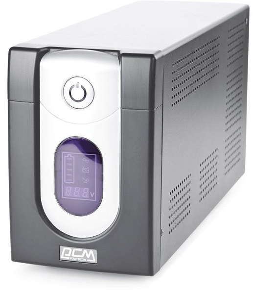 Powercom Back-UPS IMPERIAL, Line-Interactive, 1025VA/615W, Tower, 6*IEC320-C13 (2 surge & 4 batt), LCD, USB (507310)