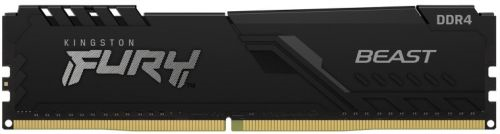 Kingston 16GB 3200MHz DDR4 CL16 DIMM 1Gx8 FURY Beast Black 1 Year Warrаnty