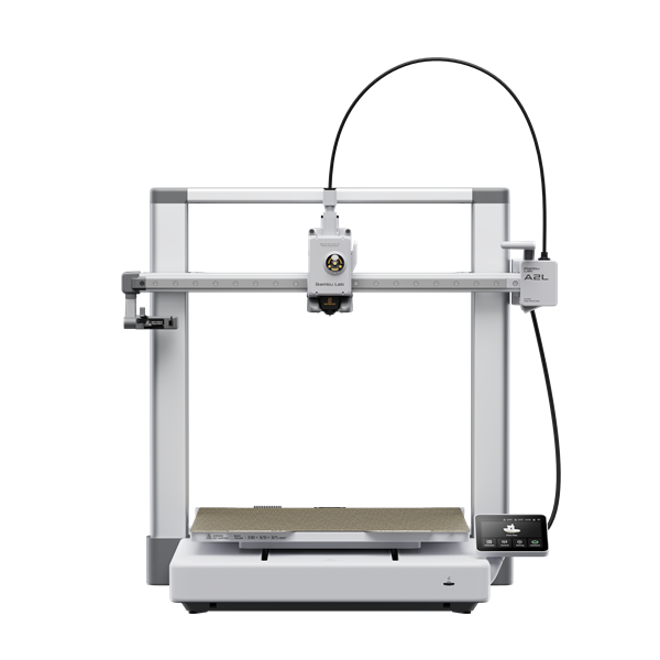 Bambu lab : 3D-Printer A2L, Open type, Compatible with plastics: PLA, PETG, TPU, without AMS