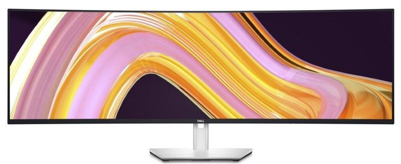 Dell 49"    U4924DW Curved S/BK(IPS;32:9;5120x1440x60Hz;350cd/m2;2000:1;5ms;178/178;1,07bill;2xHDMI;DP;4xUSB-C,5xUSB 3.2;RJ45;Spk 9W;HAS;Tilt;Swiv;VESA)