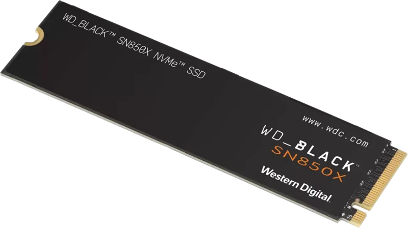 Western Digital Black SN850X SSD M2.2280 PCIe 4.0 4Tb, 7300MBs/6600MBs, TBW 2400, WDS400T2X0E, 1 year
