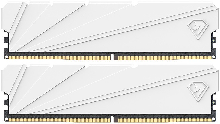 Netac Shadow S 16GB (2x8GB) DDR4-3200 (PC4-25600) C16 16-20-20-40 1.35V XMP Dual DIMM Kit White
