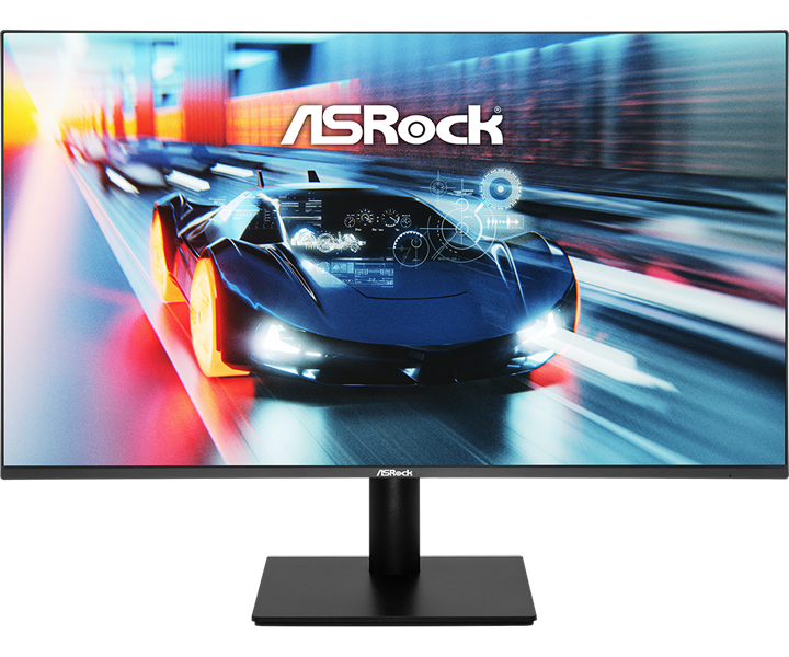 ASROCK 24.5" CL25FFAE IPS 1920X1080 1 ms MPRT 300 cd 120 Hz HDMI VGA Black