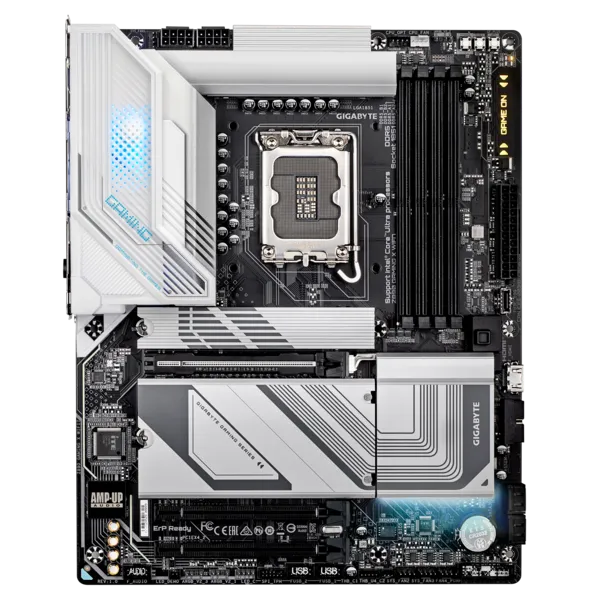 GIGABYTE Z890 GAMING X WIFI7, LGA1851, Z890, 4*DDR5, 4*SATA, 4*M.2, 5*USB 3.2, 4*USB 2.0, Type-C, 3*PCIx16, DP+HDMI, ATX