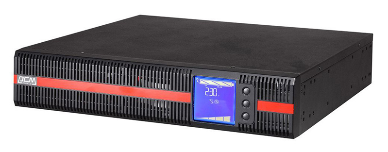 Powercom MACAN SE, On-Line, 1500VA/1500W, Rack/Tower, 6*IEC320-C13, LCD, Serial+USB, SmartSlot, подкл. доп. Батарей (1168817)