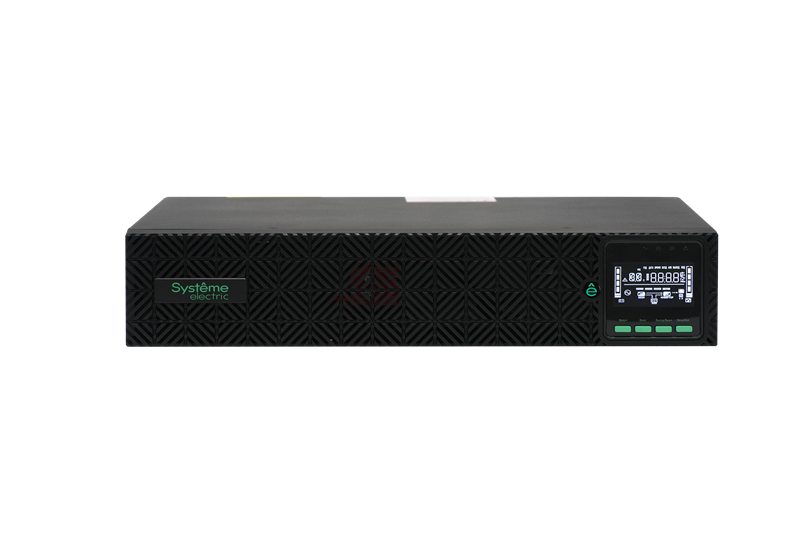 Systeme Electric Smart-Save Online SRV,  2000VA/2000W, On-Line, Rack 2U(Tower convertible), LCD, Out: 8xC13, SNMP Intelligent Slot, USB, RS-232, Dry contact