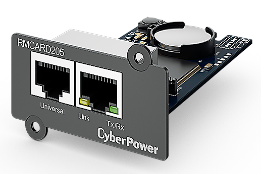 CyberPower SNMP Network Management Card RMCARD205 for UPS series OL, OLS, PR, OR
