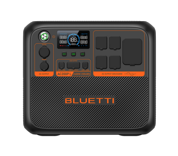 Bluetti Premium 200 L (AC200PL) Portable Power Station, 2400W/2304Wh, LiFePO4