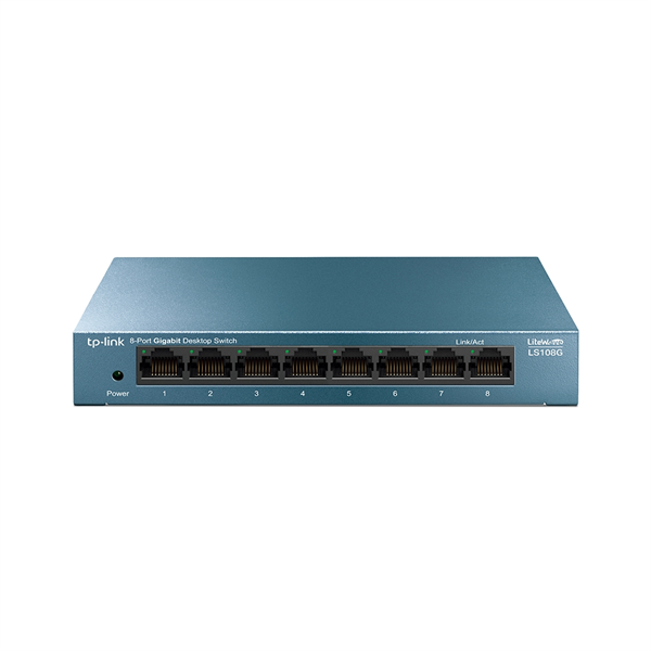 TP-Link LS108G, LiteWave 8-Port Gigabit Desktop Switch