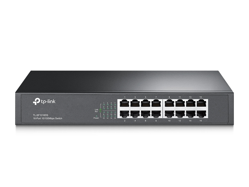 TP-Link TL-SF1016DS, 16-Port 10/100 Mbps Switch