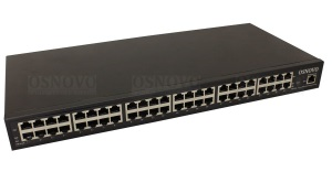 OSNOVO Midspan-24/370RGM Управляемый PoE-инжектор Gigabit Ethernet на 24 порта. Соответствует стандартам PoE IEEE 802.3af/at. Автоматическое определение PoE устройств. Мощность PoE на порт - до 30W. С