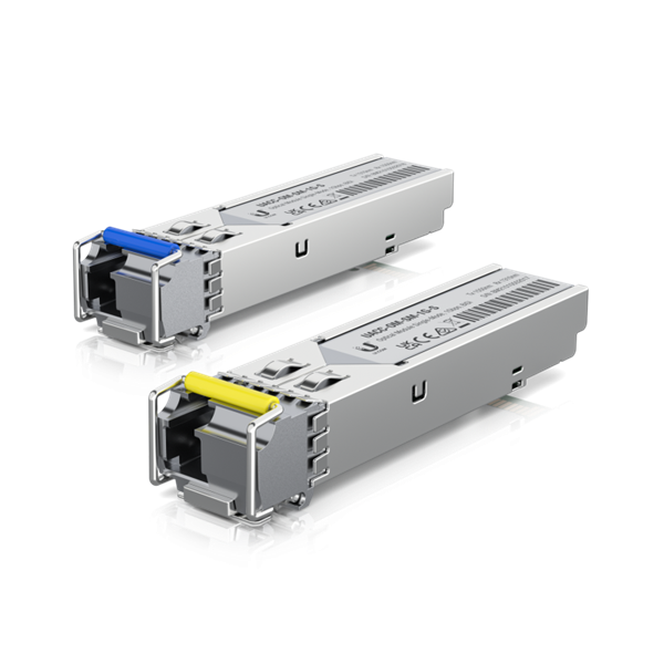 Ubiquiti UACC-OM-SM-1G-S-2 (UF-SM-1G-S) - U Fiber, Single-Mode Module, 1G, BiDi, 2-Pack