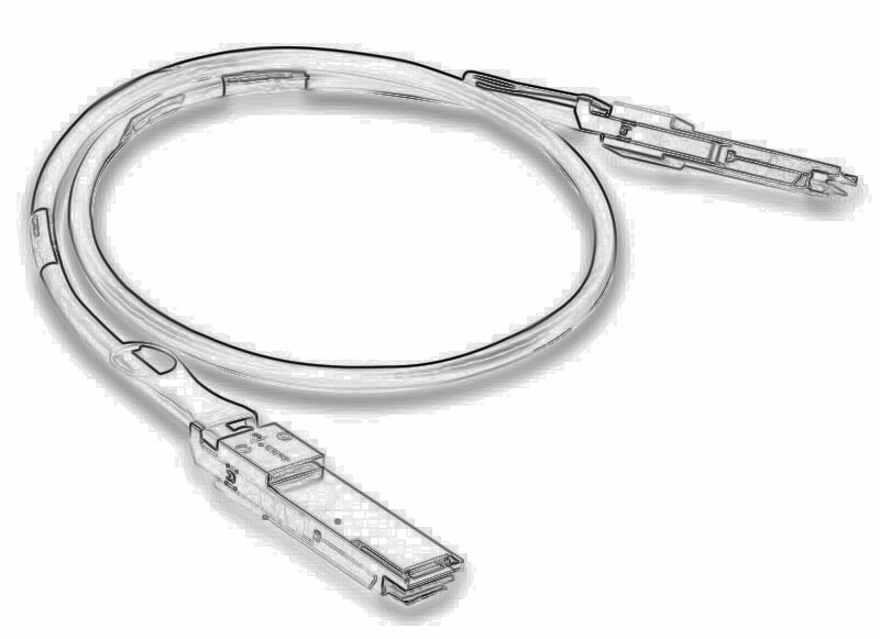 FiberTrade пассивный DAC-кабель 10G SFP+–SFP+ 1 м (AWG30)