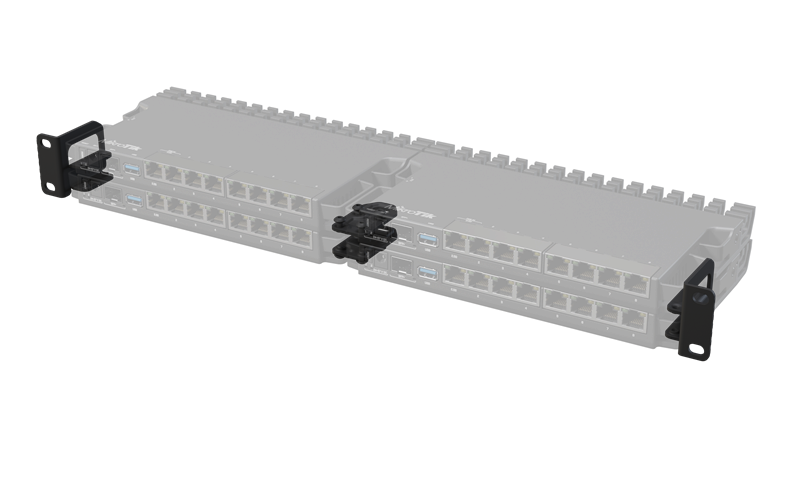 MikroTik Rackmount ears set for RB5009 series (for mounting up to four RB5009 in rack)