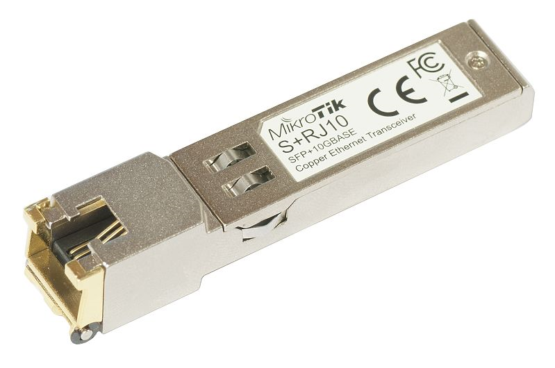 MikroTik RJ45 SFP+ 10/100/1000M/2.5G/5G/10G copper module