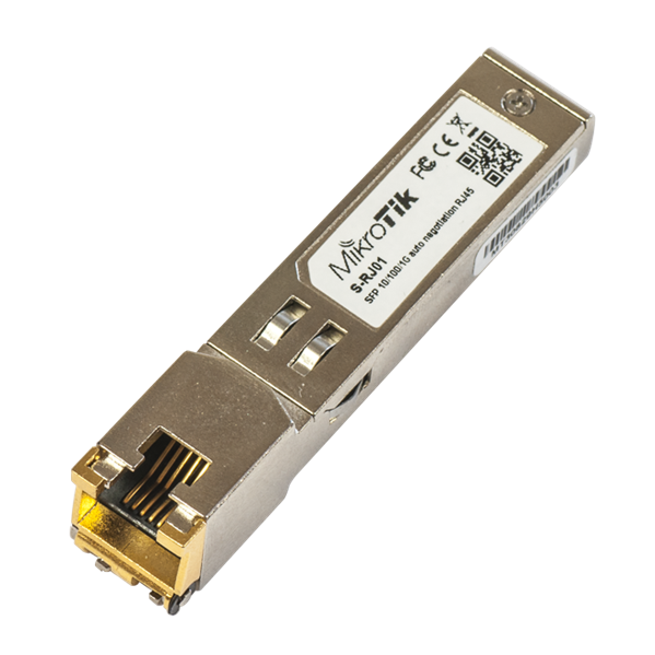 MikroTik RJ45 SFP 10/100/1000M copper module