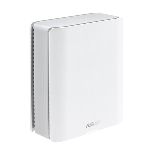 ASUS BT8(W-1-PK)//1 access point /802.11b/g/n/ac/ax/be, 688 + 8643Mbps, 2,4 + 6 gGz, white