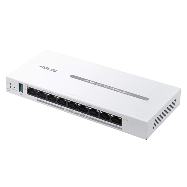 ASUS EBG19P//9-Port Gigabit PoE+ VPN Wired Router
