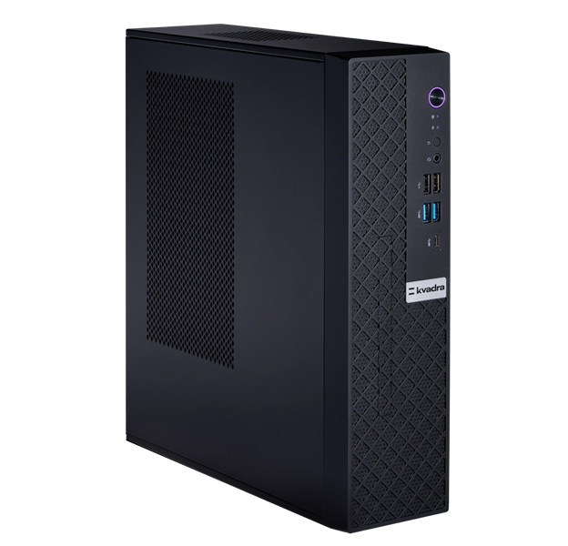KVADRA TAU SFF (ЯДРВ.466259.005-01), Core i5-13400, 16GB DDR4 3200 (1x16GB), SSD 512Gb SATA 2.5", Intel Internal Graphics,WiFi/BT, noDVD, no keyboard & no mouse, Black, 450W,  noOS, 1Y Wty, МПТ
