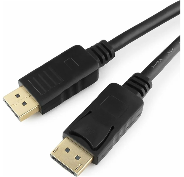 Cablexpert Кабель DisplayPort 20M/20M, v1.2, экран, 1.8м, черный, пакет