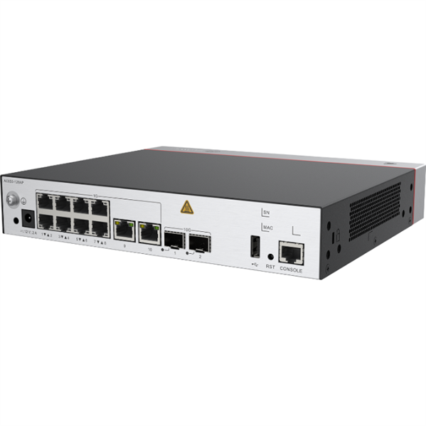 HUAWEI eKit Access Controller AC650-128AP, 10*GE ports, 2*10GE SFP+ ports, built-in 128 license