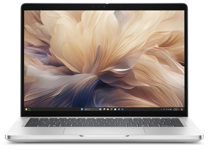 Dell Pro 13 Plus  Core Ultra 7 266V 13,3" FullHD+300nit AG,16GB LPDDR5,1TB SSD, Intel  Arc graphics,3 cell,Backlit,FPR,Thunderbolt,Linux,1,23kg,2y,KB Eng/Rus,Aluminum/ Platinum Silver