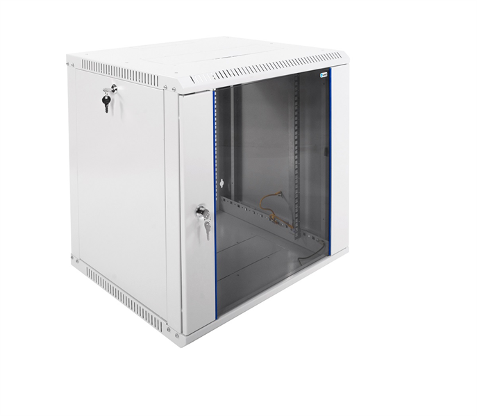 ЦМО Шкаф телекоммуникационный настенный разборный ЭКОНОМ 12U (600х520) дверь стекло