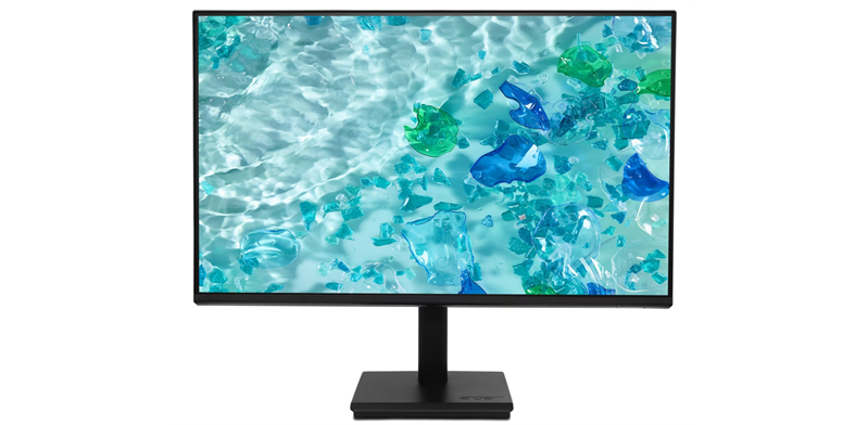 23.8'' ACER Vero V247YGbmipx  IPS, 1920x1080, 1 / 4ms, 250cd, 120Hz, 1xVGA + 1xHDMI(1.4) + 1xDP(1.2) + SPK + Audio in + Audio out, Speakers 2Wx2, sync: FreeSync, Vesa:100x100
