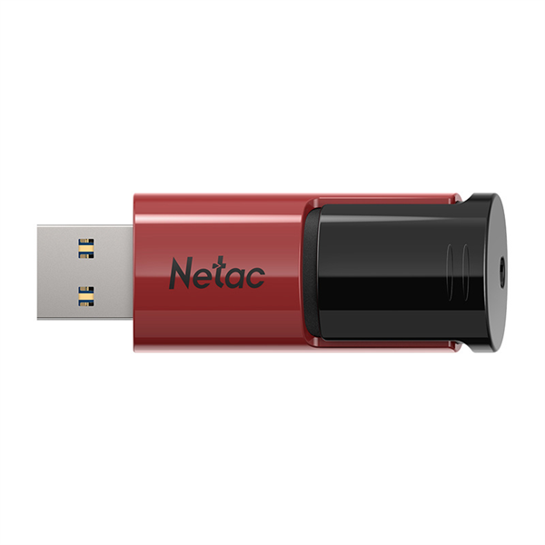Netac U182 Red 128GB USB3.2 Flash Drive, retractable (replaced NT03U182N-128G-30RE)