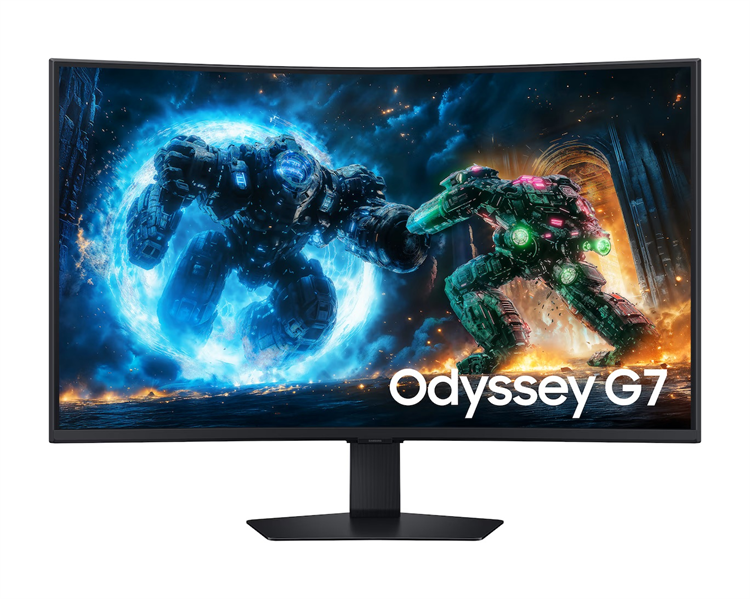 Samsung 37" Odyssey G7 G75F S37FG756EI Curved (VA 16:9 3840x2160x165Hz 1ms 350cd 3000:1 178/178 1,07B DP; HDMIx2 USB3.2x3 HAS Tilt Swiv VESA Black