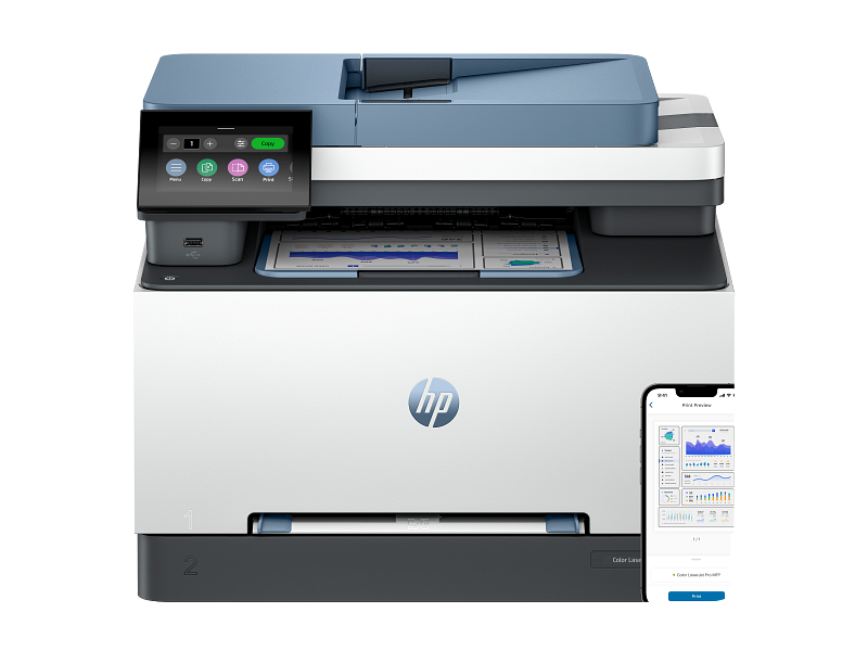 HP Color LaserJet Pro MFP 3303fdn (p/c/s/f, A4,600 dpi,25(25)ppm,512Mb,2 trays 1+250,Duplex, ADF50,USB/GigEth) (499M7A#B19)
