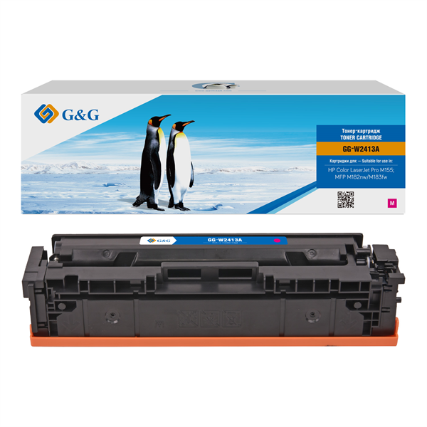 G&G GG-W2413A пурпурный (850стр.) для HP Color LaserJet Pro M155;MFP M182nw/M183fw