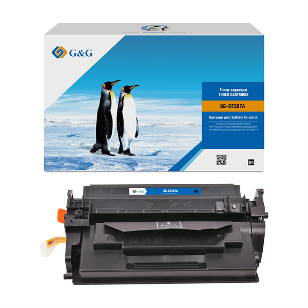 G&G GG-CF287A черный (9000стр.) для HP LJ M506dn/M506n/M506x